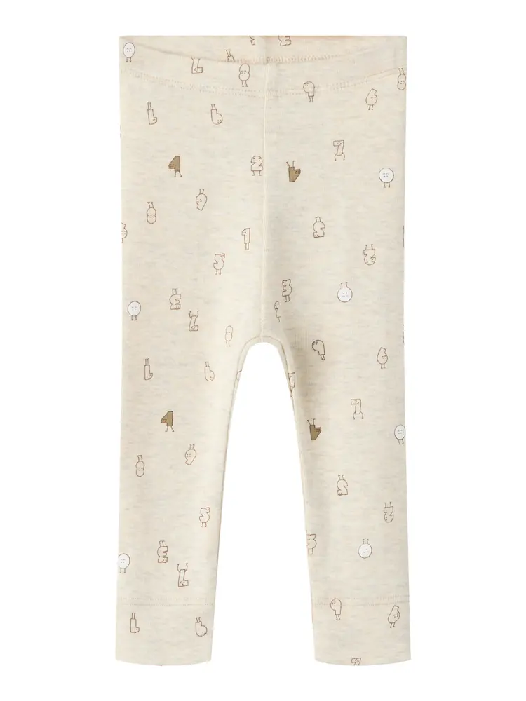 Name It Lydus Leggings - Peyote Melange - 80