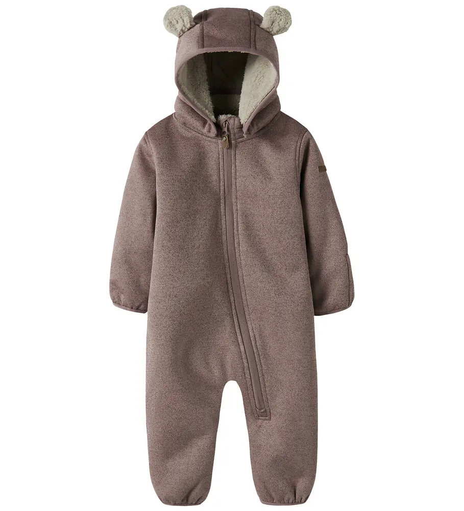 Name It Mada08 Køredragt - Silver Mink - 50/56
