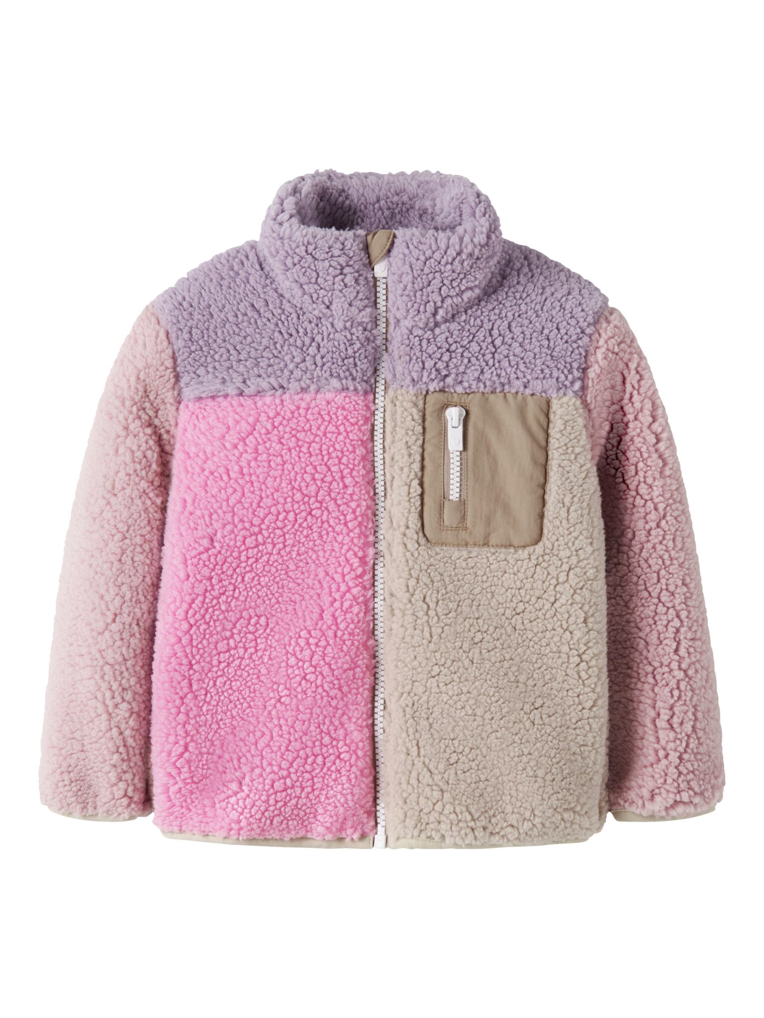 Name It Monica - Teddy Jacket - Peyote - 92 cm Name It Monica - Teddy Jacket - Peyote - 92 cm