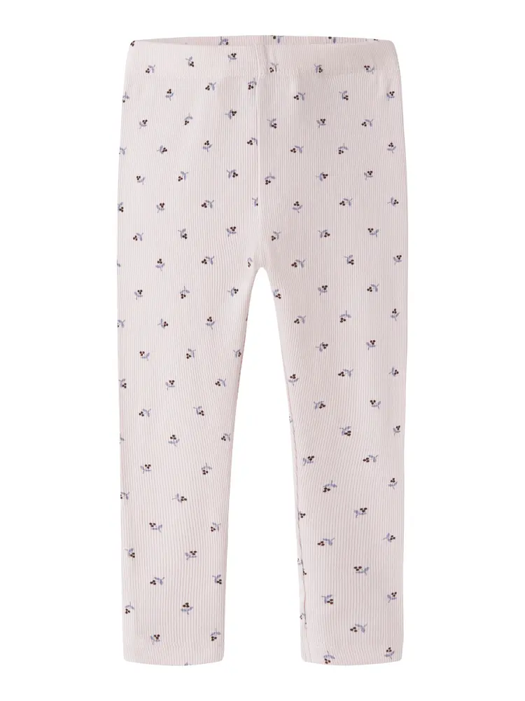 Name It Nicole Slim Leggings - Raindrops On Roses - 92