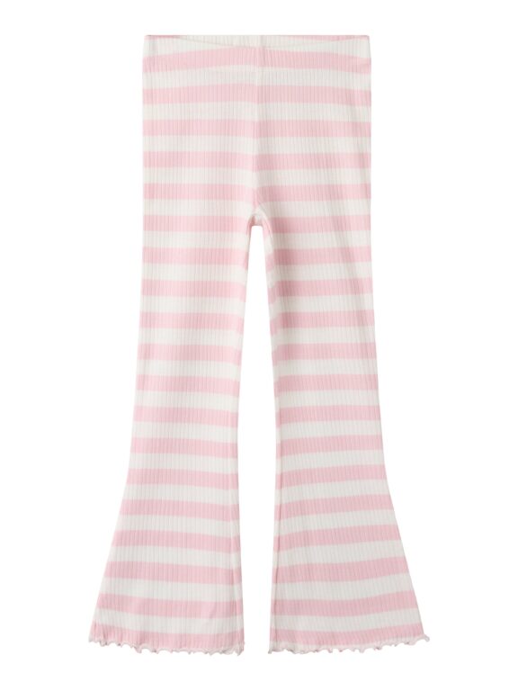 Name It Nilje - Bootcut Legging - Parfait Pink / Cloud Dancer - 86 cm