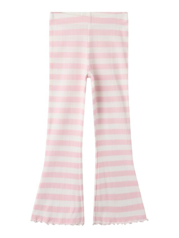 Name It Nilje - Bootcut Legging - Parfait Pink / Cloud Dancer - 86 cm