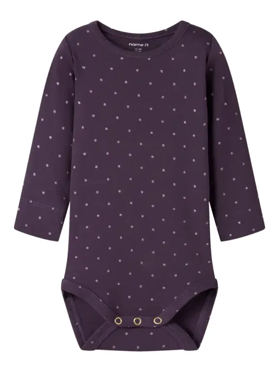 Name It Odele Langærmet Slim Body - Navy Cosmos - 86