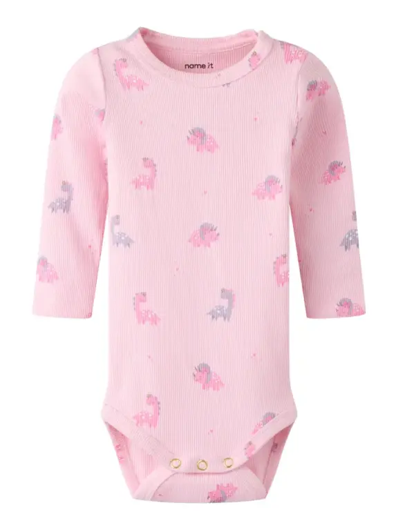 Name It Odinia Langærmet Body - Orchid Pink - 50