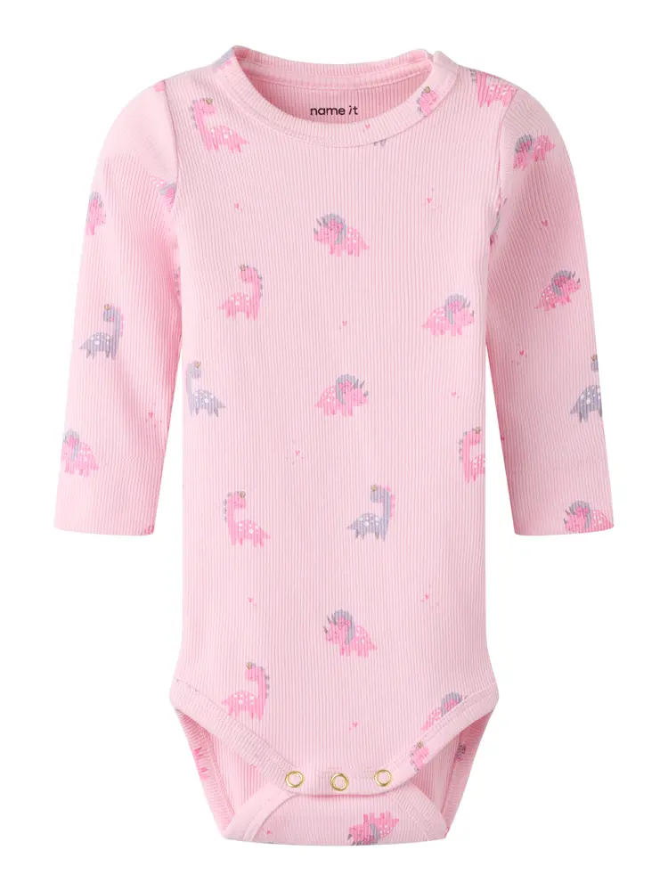 Name It Odinia Langærmet Body - Orchid Pink - 50