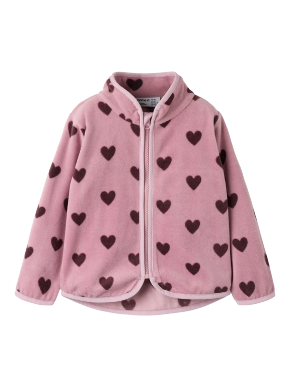 Name It Olajas - Fleece Jacket - Mauve Shadows - 86 cm