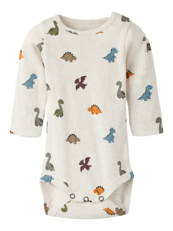Name It Otilian Langærmet Slim Body - Peyote Melange - 62