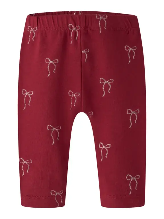 Name It Ratia Leggings - Red Dahlia - 50
