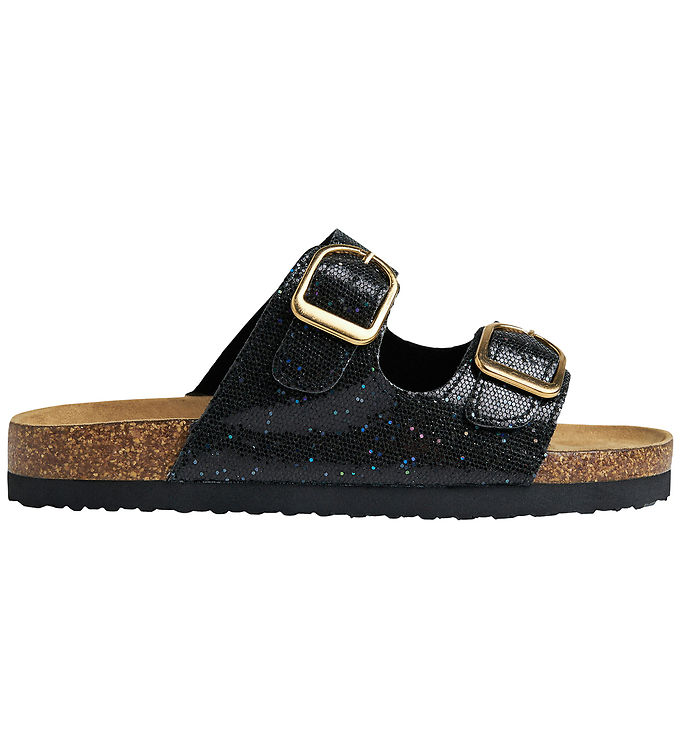 Name It Sandaler - NkfFlora - Sort/Glitter