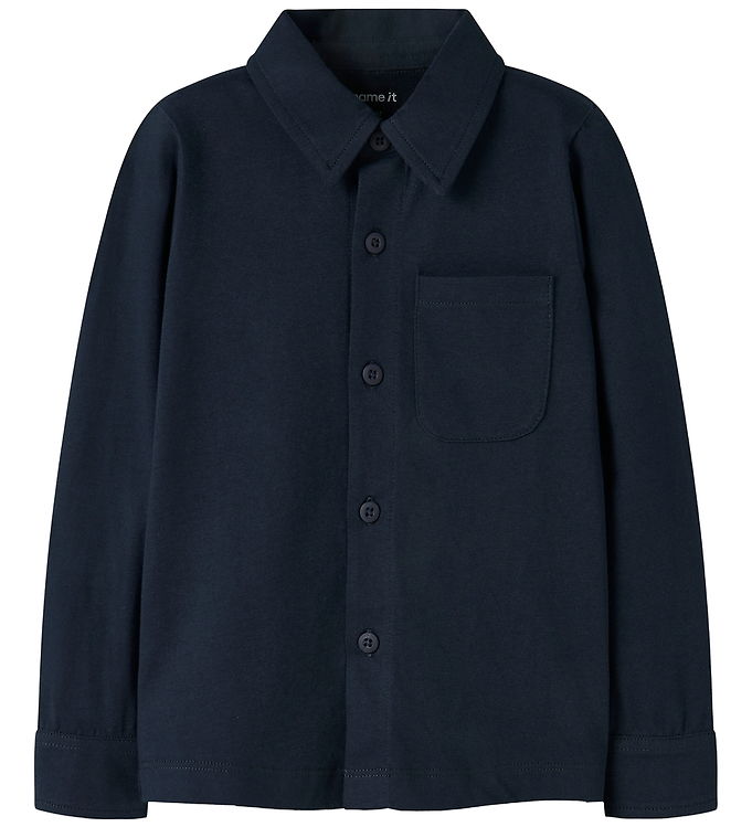 Name It Skjorte - NmmRonaldo - Navy Blazer Name It Skjorte - NmmRonaldo - Navy Blazer