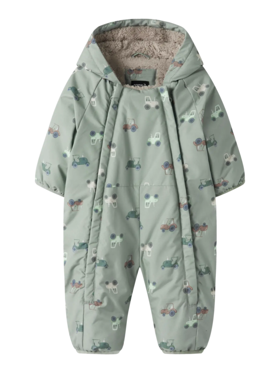 Name It Snow05 - Suit AOP - Iceberg Green - 50-56