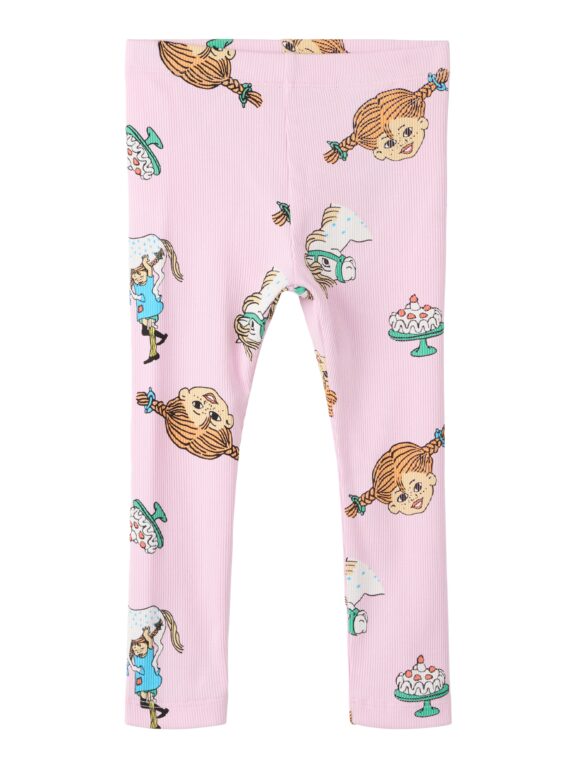 Name It Soca Pippi Legging - Long Sky - Pirouette - 86 cm