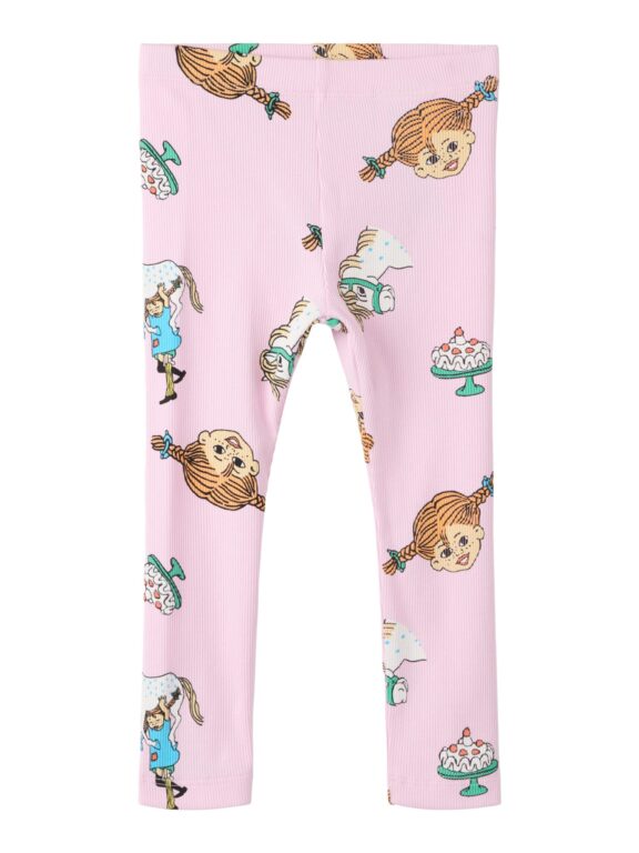 Name It Soca Pippi Legging - Long Sky - Pirouette - 86 cm