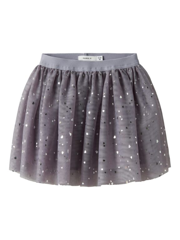 Name It Terana Tulle Skirt - Lavender Gray - 92 cm