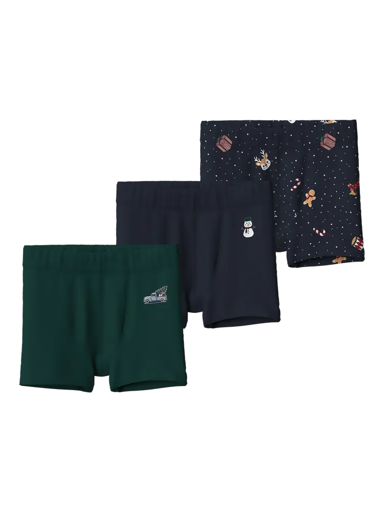 Name It Vismas Boxershorts 3-Pak - Navy Blazer - 104