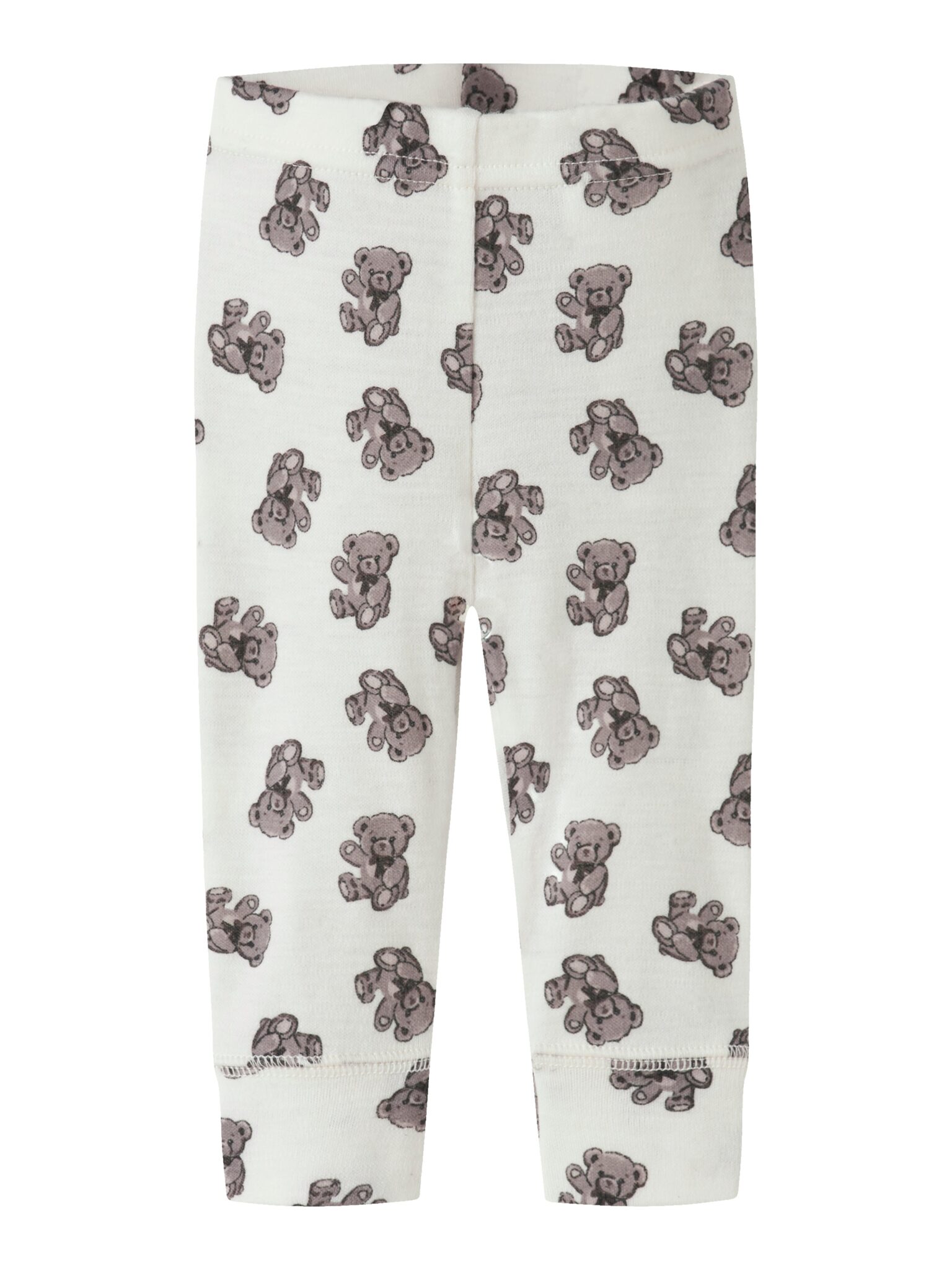 Name It - Willu Wool Legging - Snow White / Teddy Bear - 50 cm Name It - Willu Wool Legging - Snow White / Teddy Bear - 50 cm