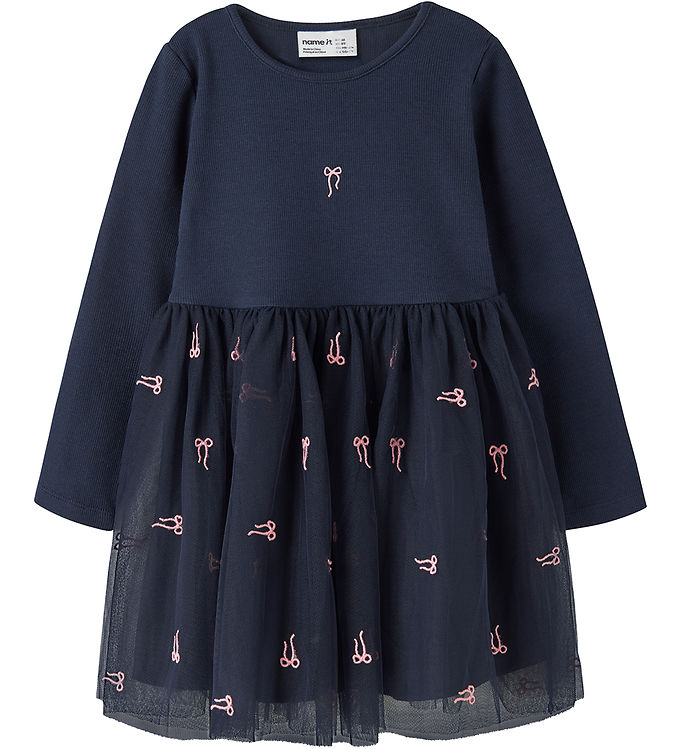 Name it Kjole - NMFVEROSS - Navy Blazer/Bow