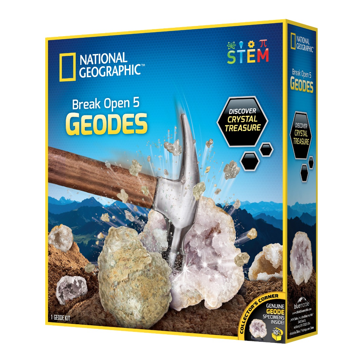 National Geographic | Videnskabssæt - Geoder, 5 stk