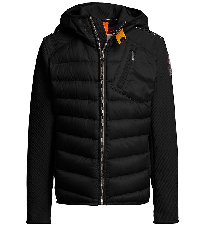 Parajumpers Jakke m. Fleece/Dun - Nolan - Sort
