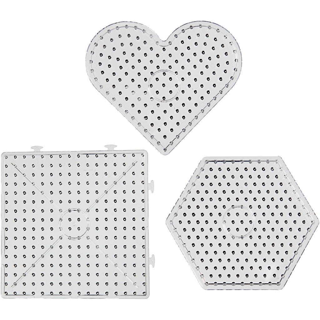 Perleplader maxi, Former - 2x3 stk