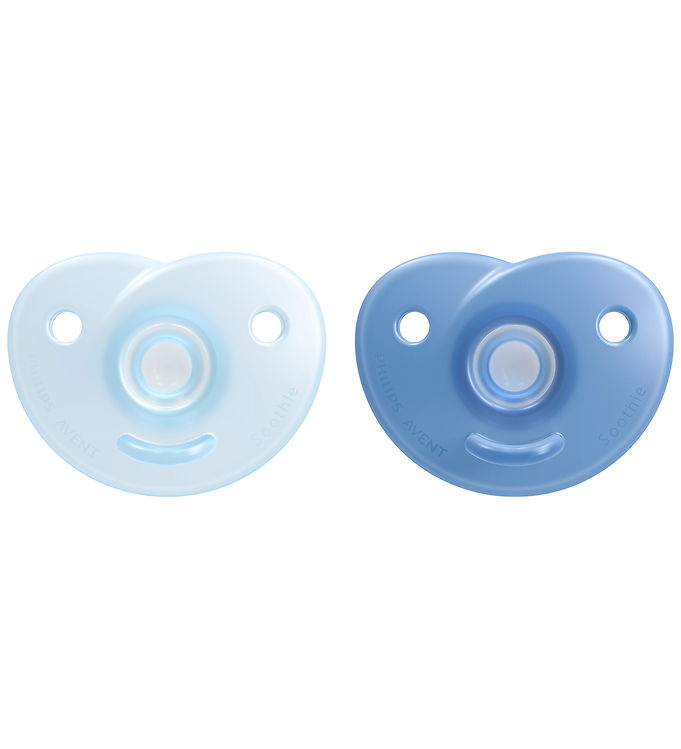 Philips Avent Sutter - 2-pak - Soothie - Lyseblå/Blå Philips Avent Sutter - 2-pak - Soothie - Lyseblå/Blå