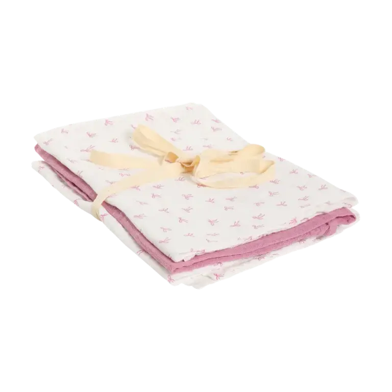 Pippi Stofble 3-pak 65x65 - Mauve Orchid