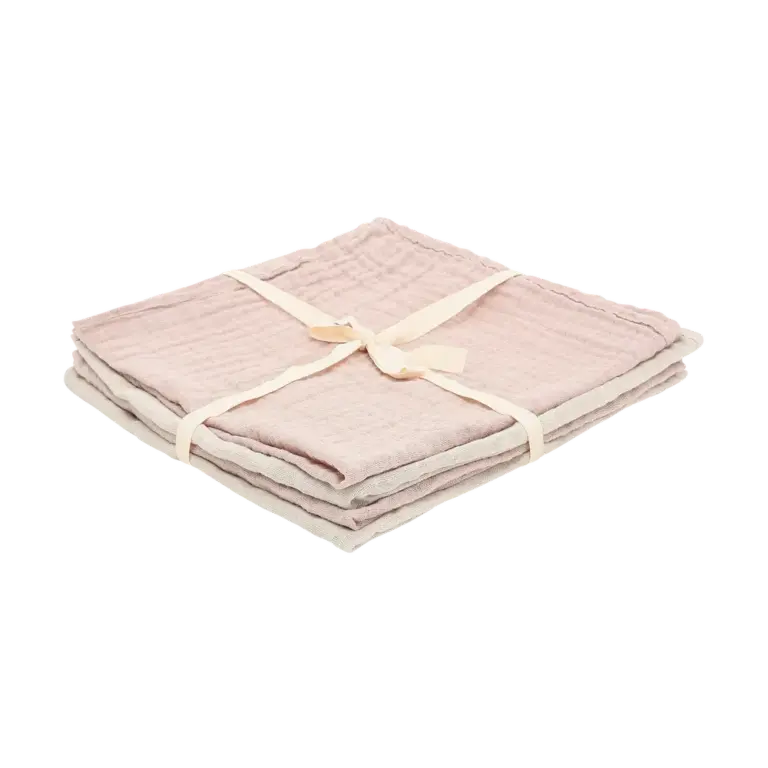 Pippi Stofble 4-pak 65x65 - Shadow Gray