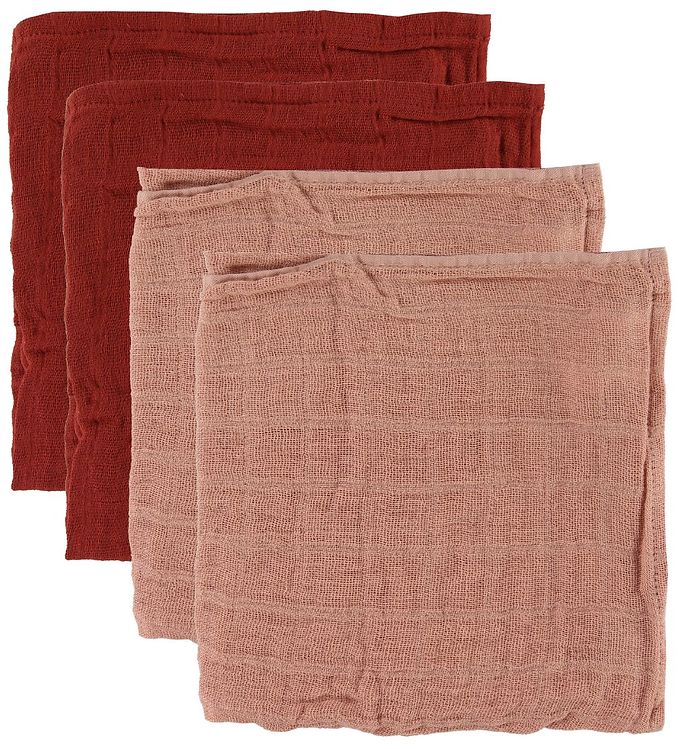 Pippi Stofbleer - 4-pak - 65x65 - Misty Rose