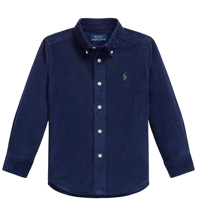 Polo Ralph Lauren Skjorte - Fløjl - Newport Navy