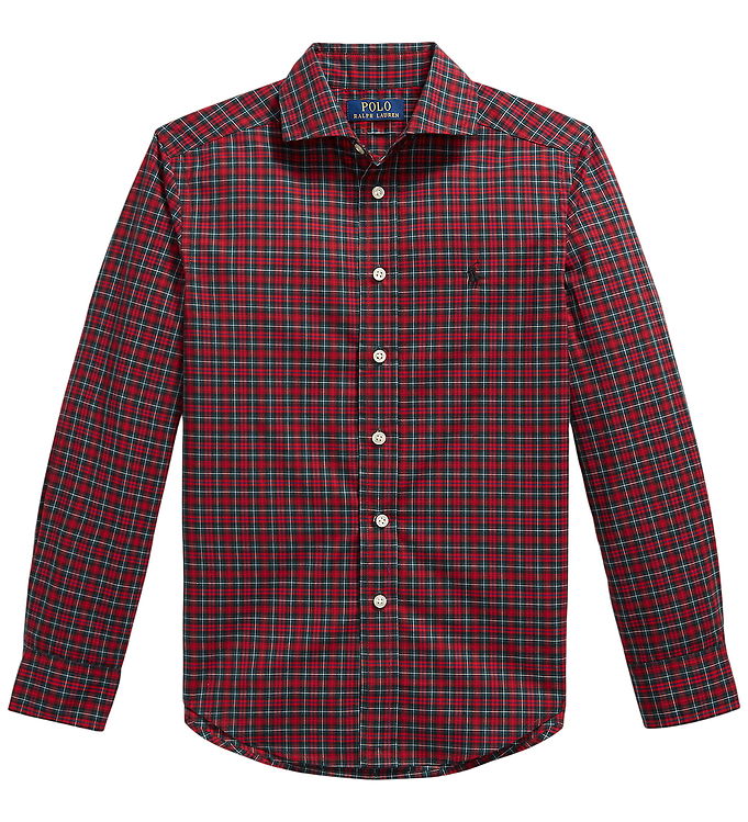 Polo Ralph Lauren Skjorte - Rød/Grønternet