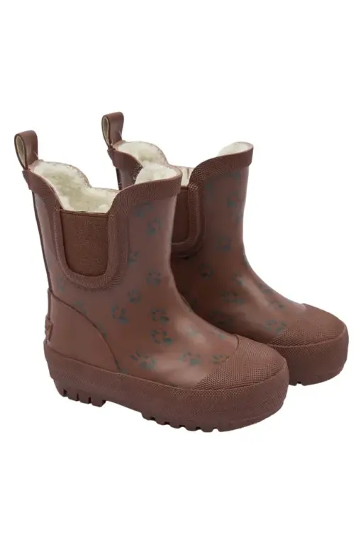 PomPom Brook Termo Gummistøvle - Tortoise Shell Paw - 28
