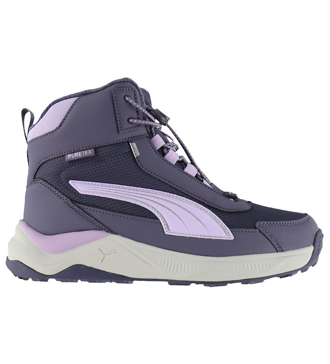 Puma Vinterstøvler - Evolve 2.0 Puretex Jr - Inky Depths/Lavende