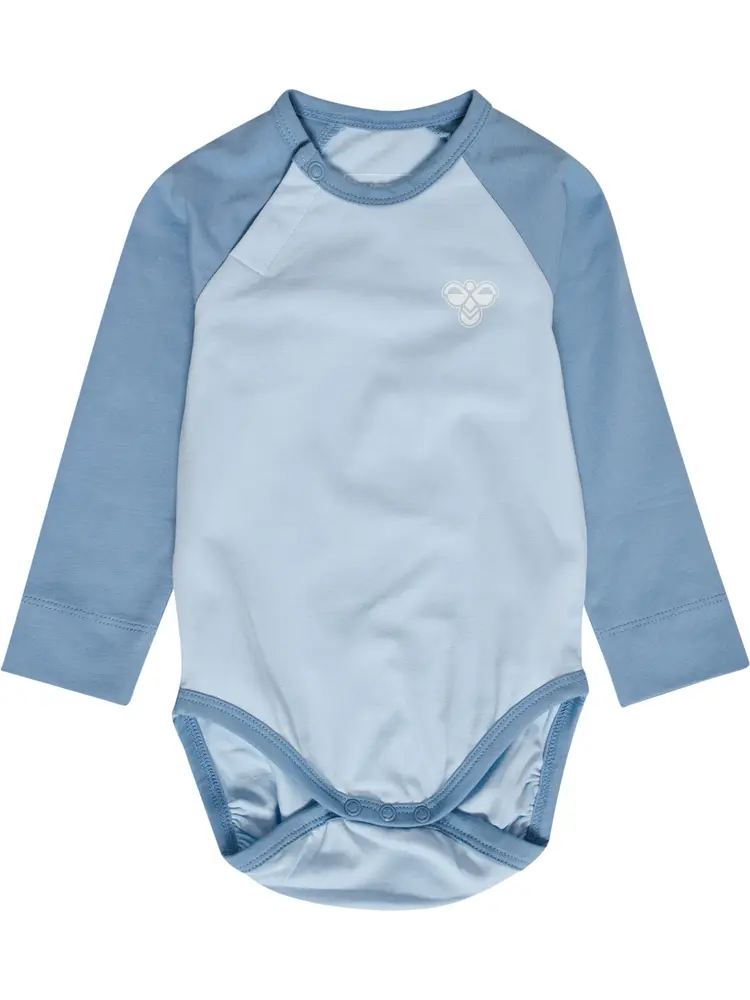 Raglan Langærmet Body - Faded denim - 68 Raglan Langærmet Body - Faded denim - 68