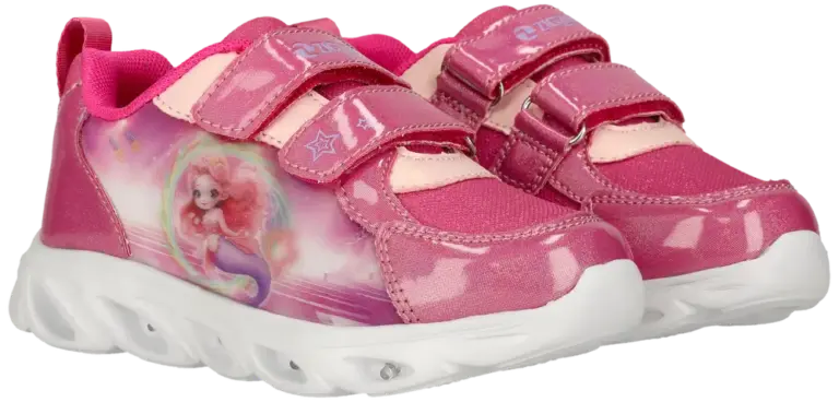 Ronda Sneakers 5D m. Lys - Pink Peacock - 25