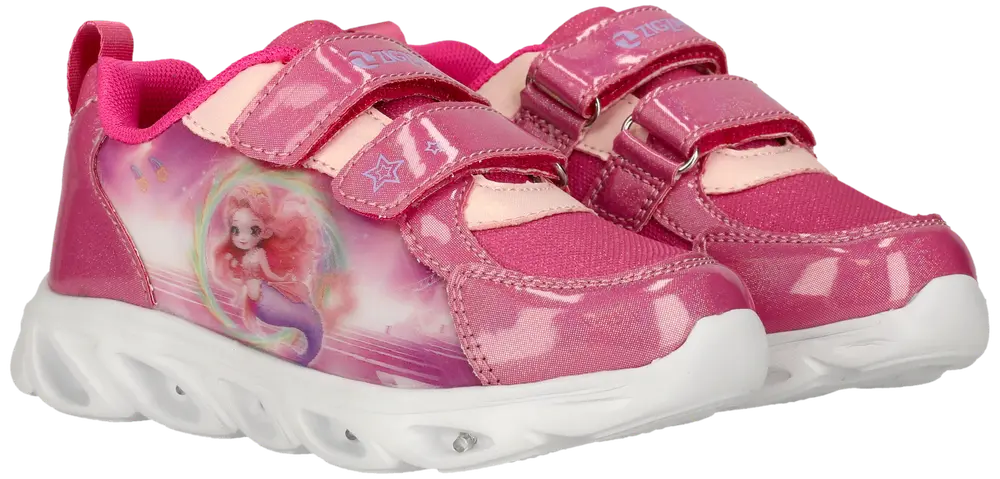 Ronda Sneakers 5D m. Lys - Pink Peacock - 25