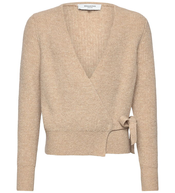 Rosemunde Cardigan - Strik - RkTinker - Wrap - Oat Meal Melange