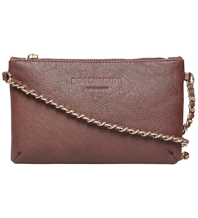 Rosemunde Clutch - RbAndora - Dark Chocolate Gold
