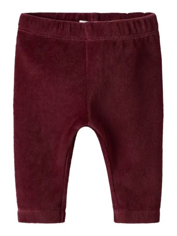 Roxy Velour Leggings - Burgundy - 50