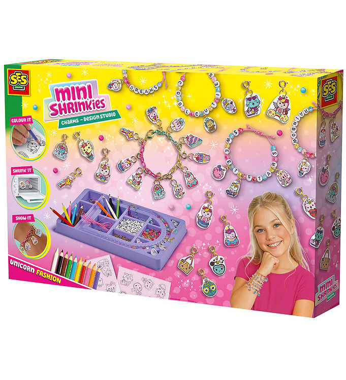 SES Creative Krympeplast - Mini Shrinkies - Vedhæng Designstudie SES Creative Krympeplast - Mini Shrinkies - Vedhæng Designstudie