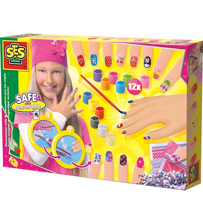 SES Creative Neglesæt - Dekorer Dine Negle
