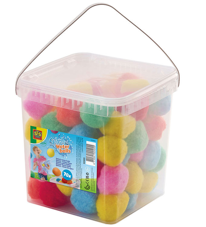 SES Creative - Splashbolde til Vandkamp - 70 stk