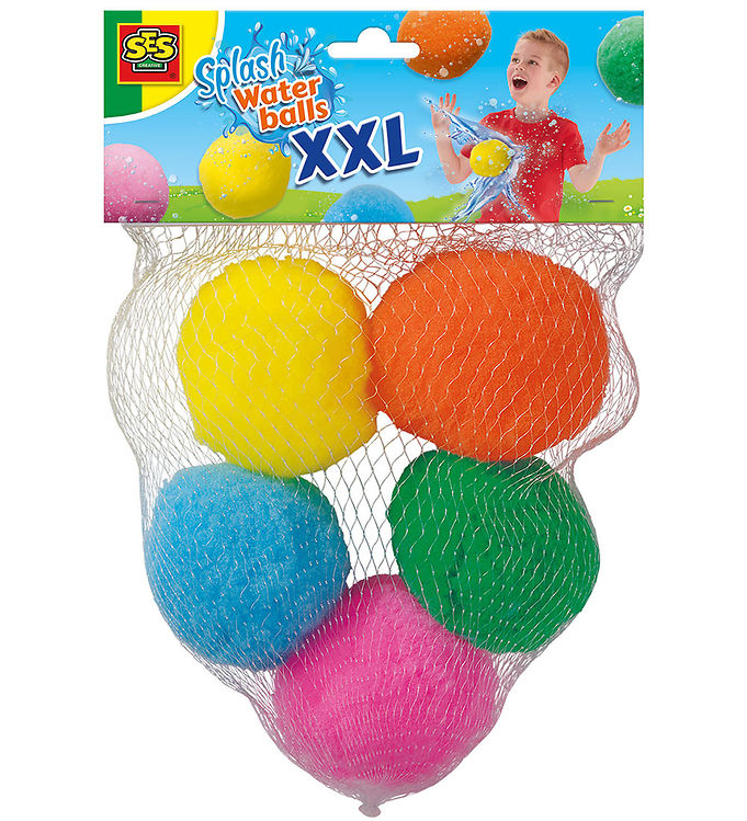 SES Creative - Splashbolde til Vandkamp - XXL - 5 stk