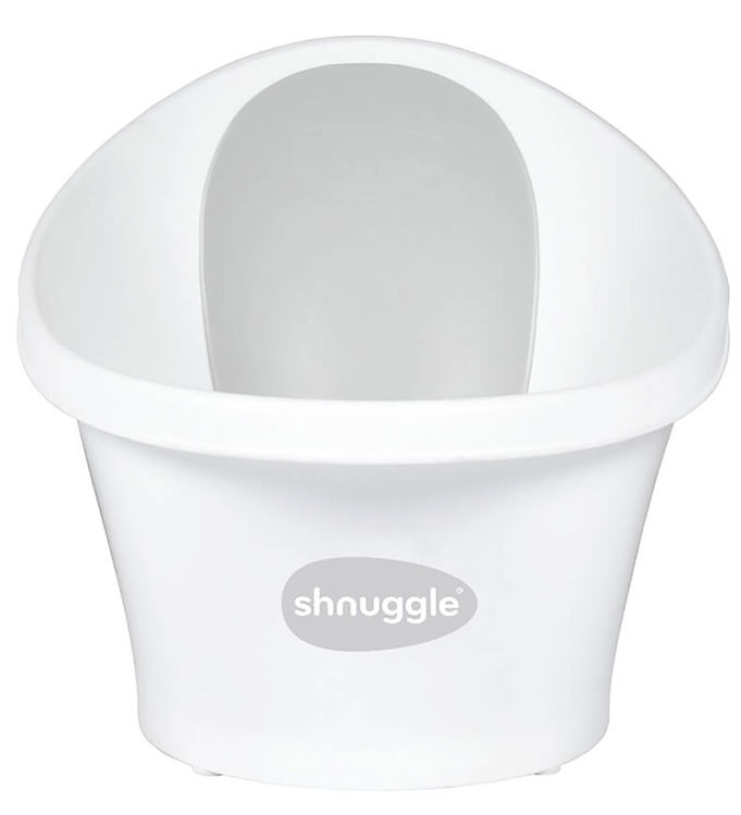 SHNUGGLE Badekar - Baby - Hvid m. Grå SHNUGGLE Badekar - Baby - Hvid m. Grå