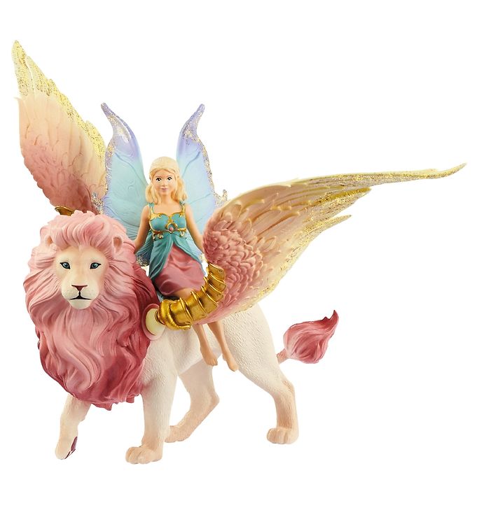 Schleich Bayala - 31,5 cm - Elv På Bevingede Løve 70714 Schleich Bayala - 31,5 cm - Elv På Bevingede Løve 70714