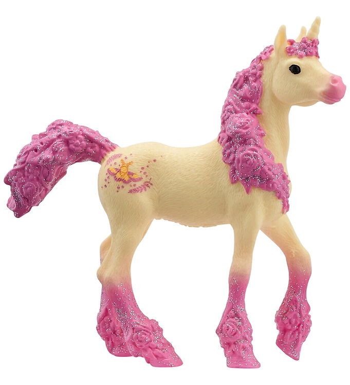 Schleich Bayala - 8 cm - Collectible - Enhjørning Rosabel - 8141 Schleich Bayala - 8 cm - Collectible - Enhjørning Rosabel - 8141