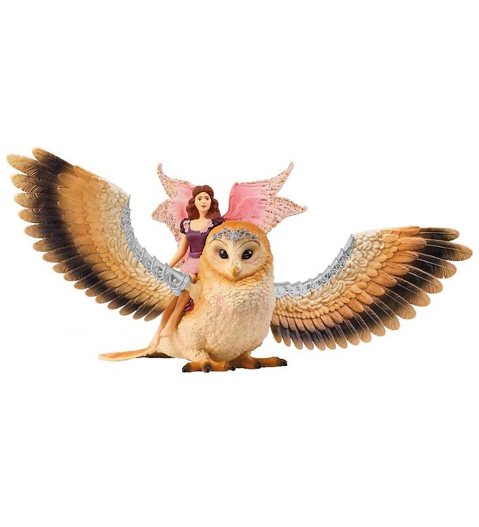Schleich Bayala - Fairy In Flight On Glam Owl V2 Schleich Bayala - Fairy In Flight On Glam Owl V2