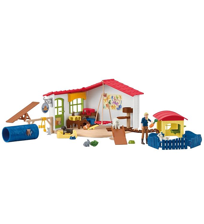 Schleich Farm World - 22x20x17 cm - Kæledyrshotel 42607 Schleich Farm World - 22x20x17 cm - Kæledyrshotel 42607