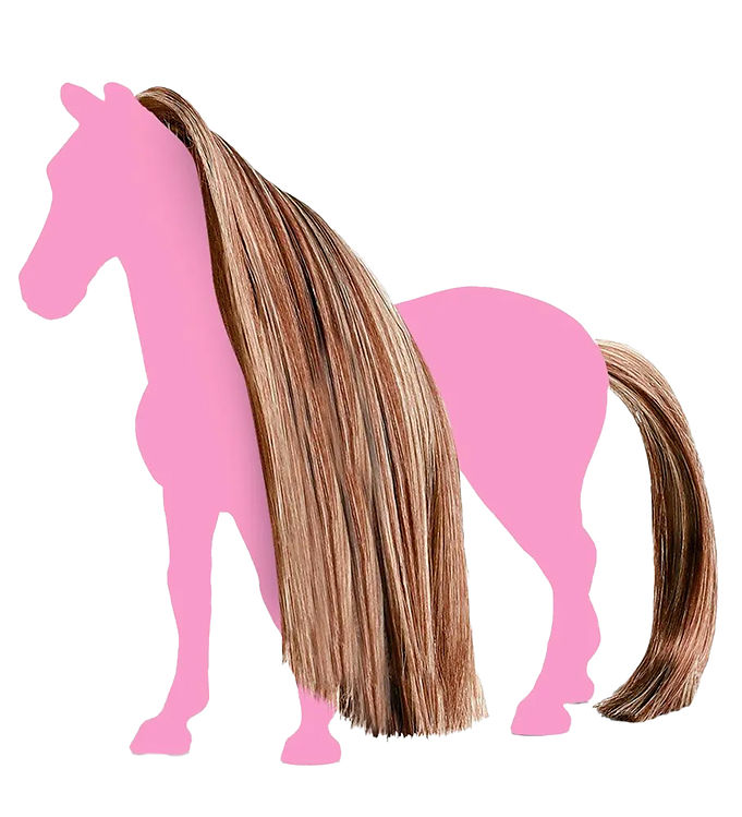 Schleich Horse Club - Hår Beauty Horses Gyldenbrun - 42653 Schleich Horse Club - Hår Beauty Horses Gyldenbrun - 42653