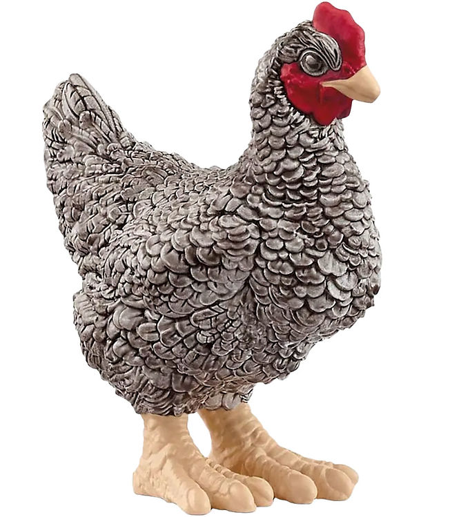 Schleich Wild Life - Plymouth Rock Høne 6,7 cm - 13997 Schleich Wild Life - Plymouth Rock Høne 6,7 cm - 13997