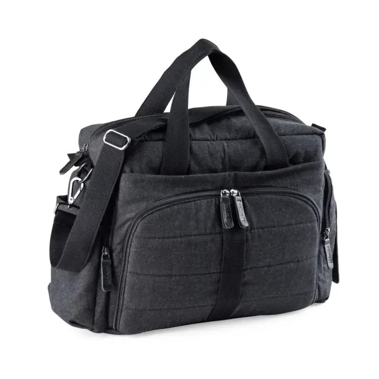 Sebra On-The-Go Pusletaske - Dark Grey Melange